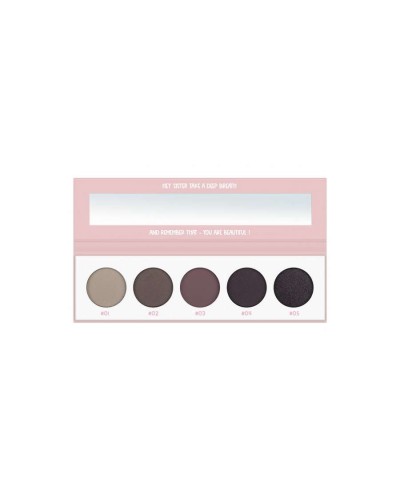 PALETA DE SOMBRAS FIVE POINTS 03 OLD ROSE - MIYO