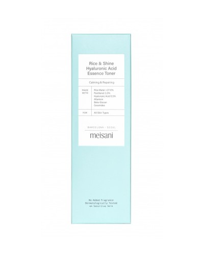 Rice And Shine Hyaluronic Acid Essence Toner - Meisani