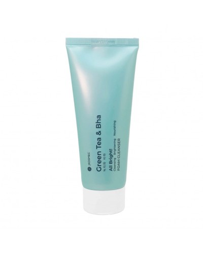 ALL BRIGHT GREEN TEA AND BHA FOAM CLEANSER - JKosmec