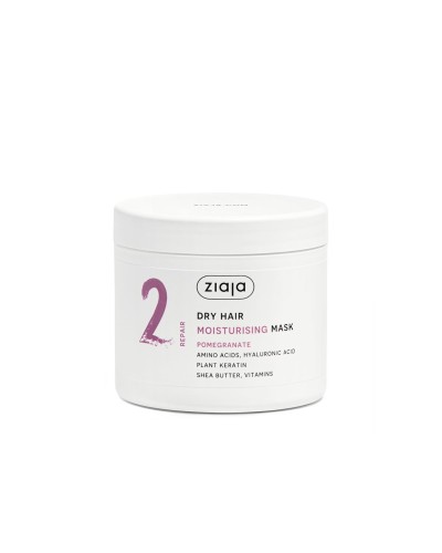 PLANT ESSENTIALS Mascarilla capilar hidratante de Granada - Ziaja