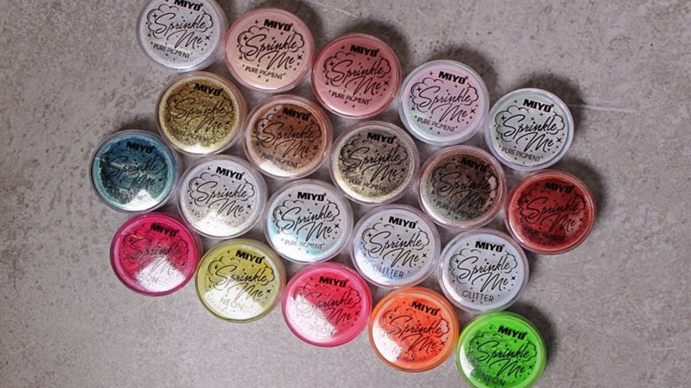 Pigmentos low cost de la mano de Miyo Makeup
