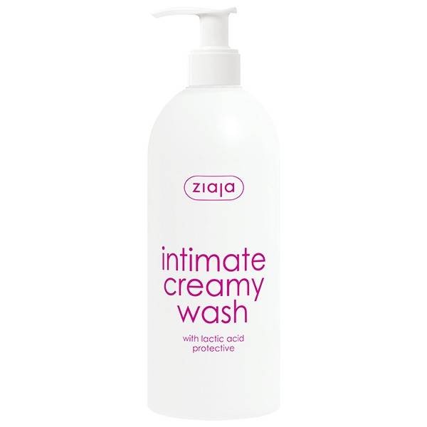 Loción cremosa de higiene íntima con ácido láctico (dispensador) 500 ml - Ziaja