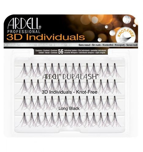 3D Individuals Long - Pestañas en grupo sin nudo - Ardell