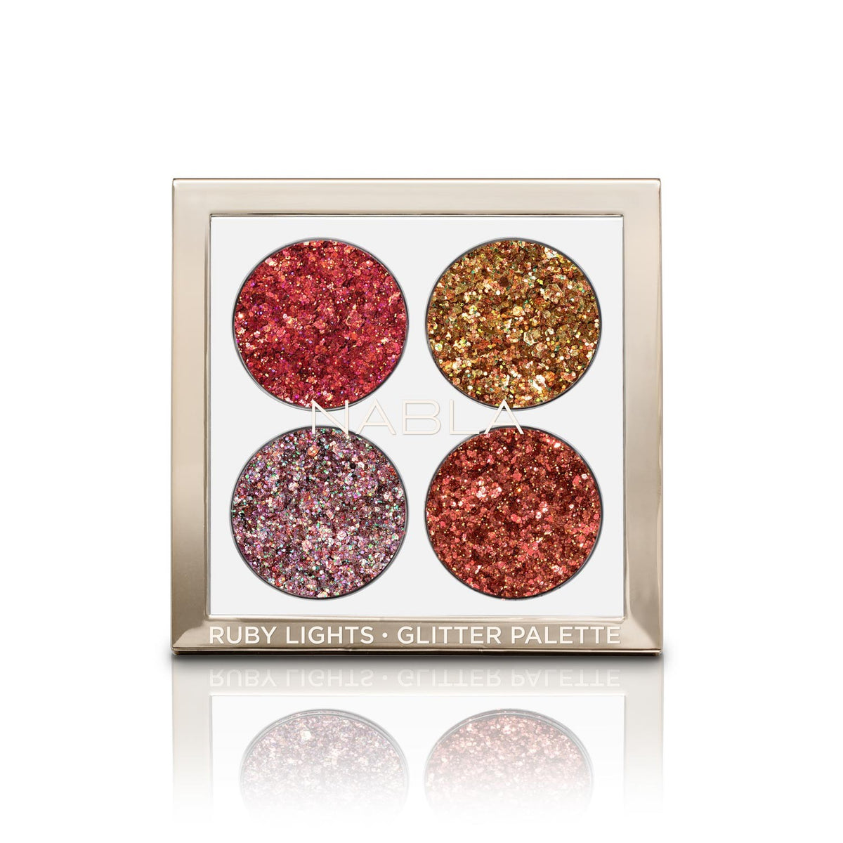 Ruby Lights Glitter Palette - NABLA