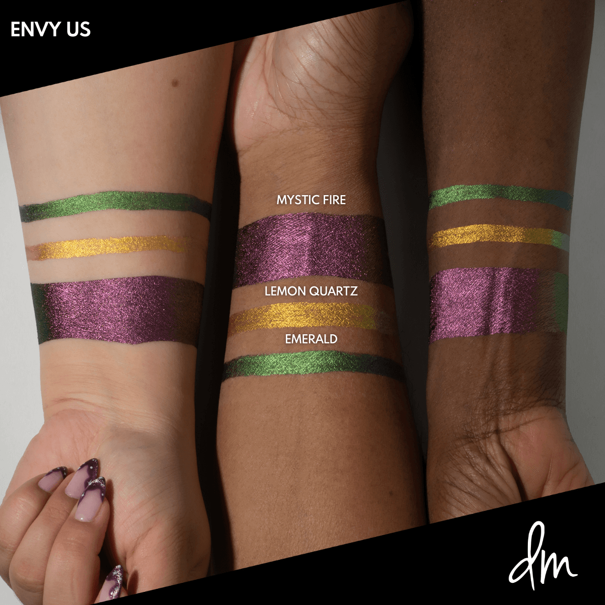 ENVY US - INFINITE CHROME GEMSTONE COLLECTION - DANESSA MYRICKS BEAUTY
