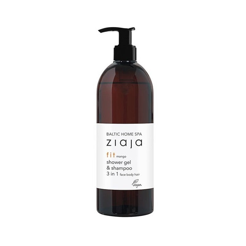 BALTIC HOME SPA FIT Gel de ducha y champú 3 en 1 - 500 ml - Ziaja