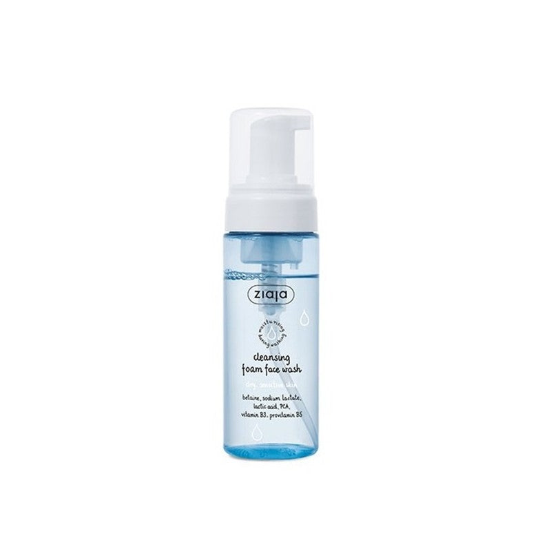 Limpiador facial en espuma, para pieles secas 150 ml - Ziaja