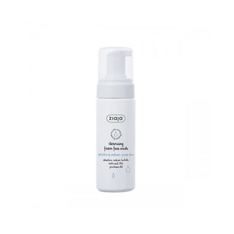 Limpiador facial en espuma, para pieles sensibles y propensas al enrojecimiento 150 ml - Ziaja