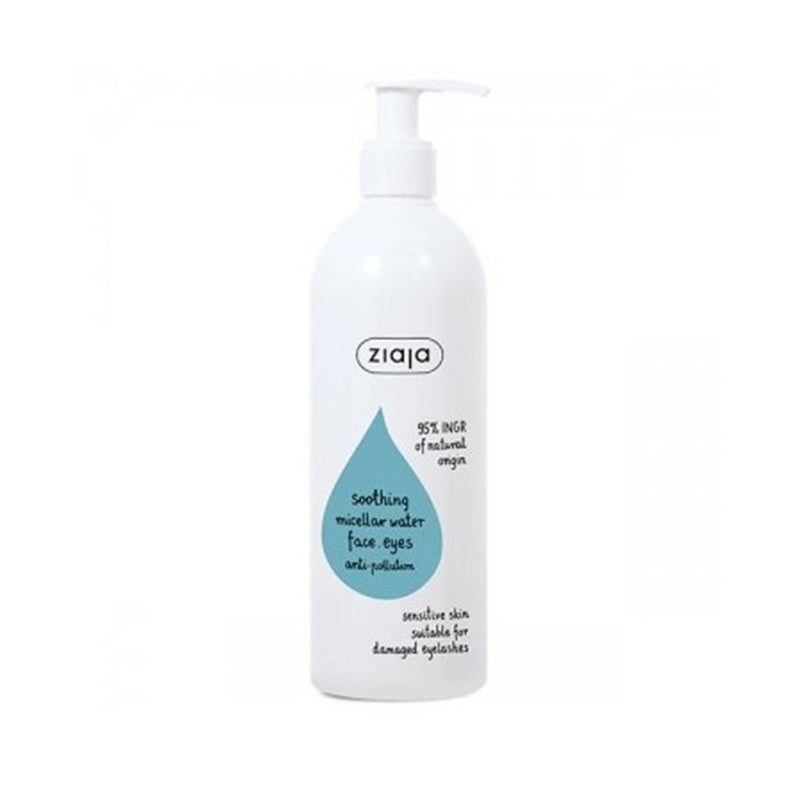Agua micelar Calmante para rostro y ojos 390 ml - Ziaja