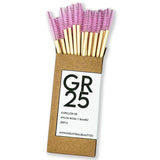 GR25: Gupillón de nylon rosa de bambú 25pcs - Industrial Beauty