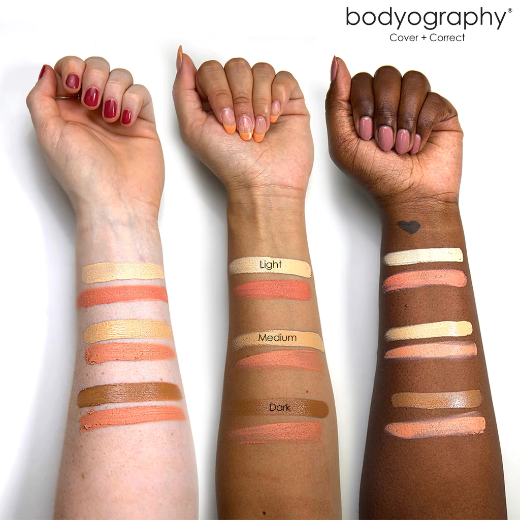 Cover + Correct Dark: Under Eye Concealer Duo - Bodyography