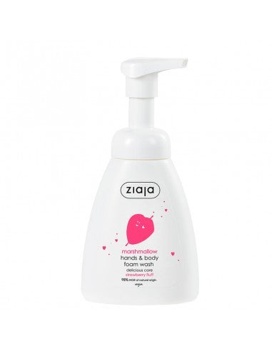 MARSHMALLOW Espuma limpiadora para manos y cuerpo 250 ml - ZIAJA