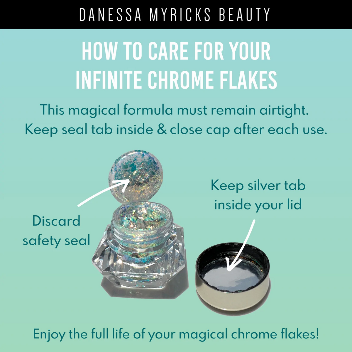 Infinite Chrome Flakes - Firefly - DANESSA MYRICKS BEAUTY