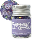 IB GLITTER - TRANSPARENT LILAC CRYSTALS 6ML