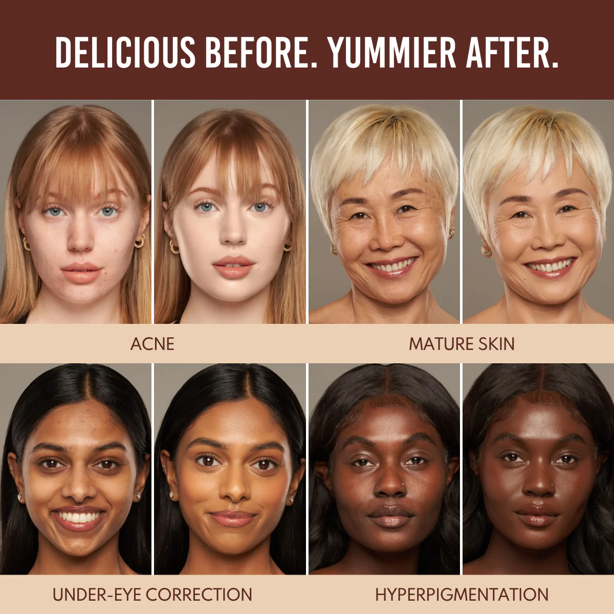 YUMMY SKIN SERUM FOUNDATION REFILL 19G - DANESSA MYRICKS BEAUTY