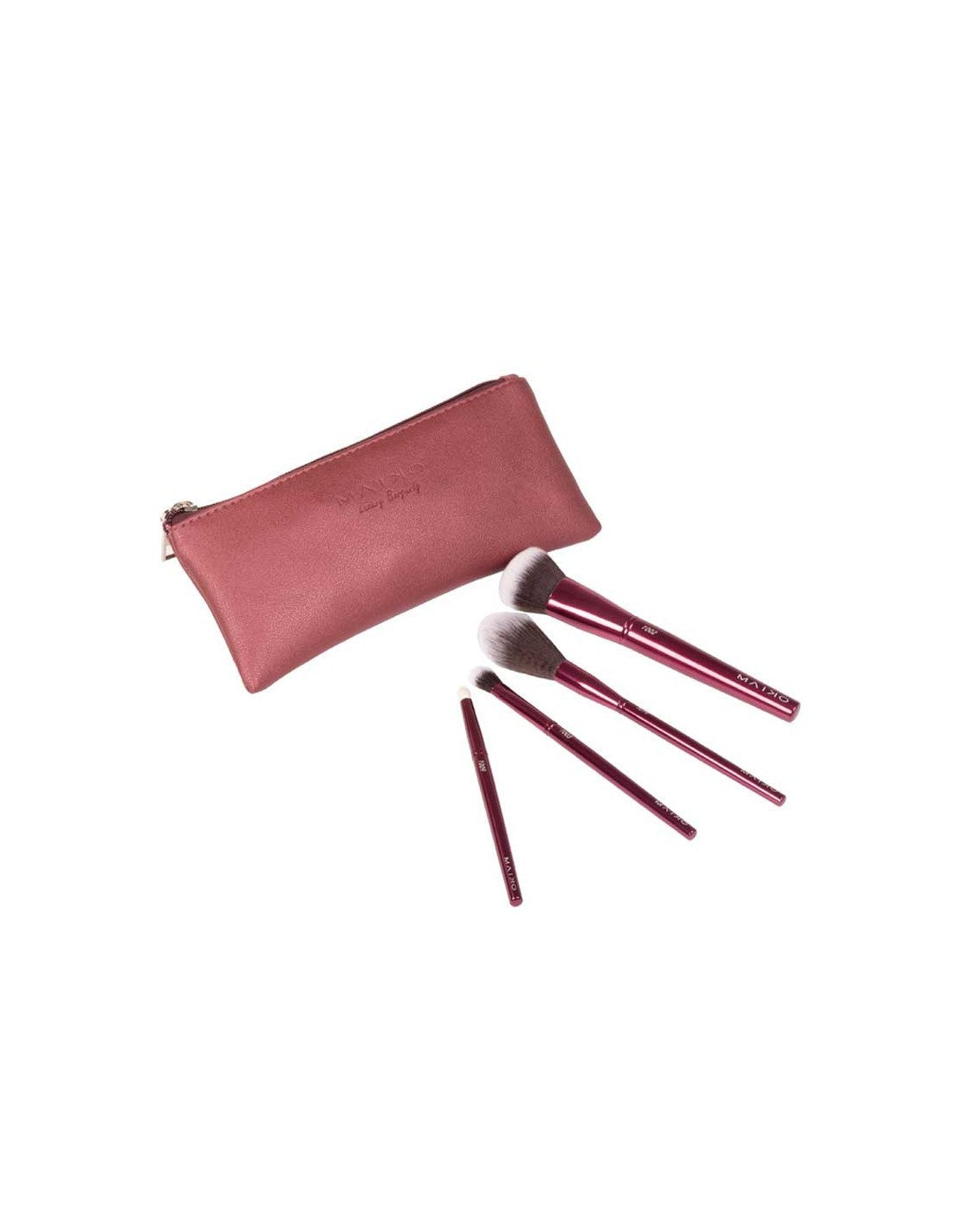 Set de brochas Luxury Burgundy - MAIKO