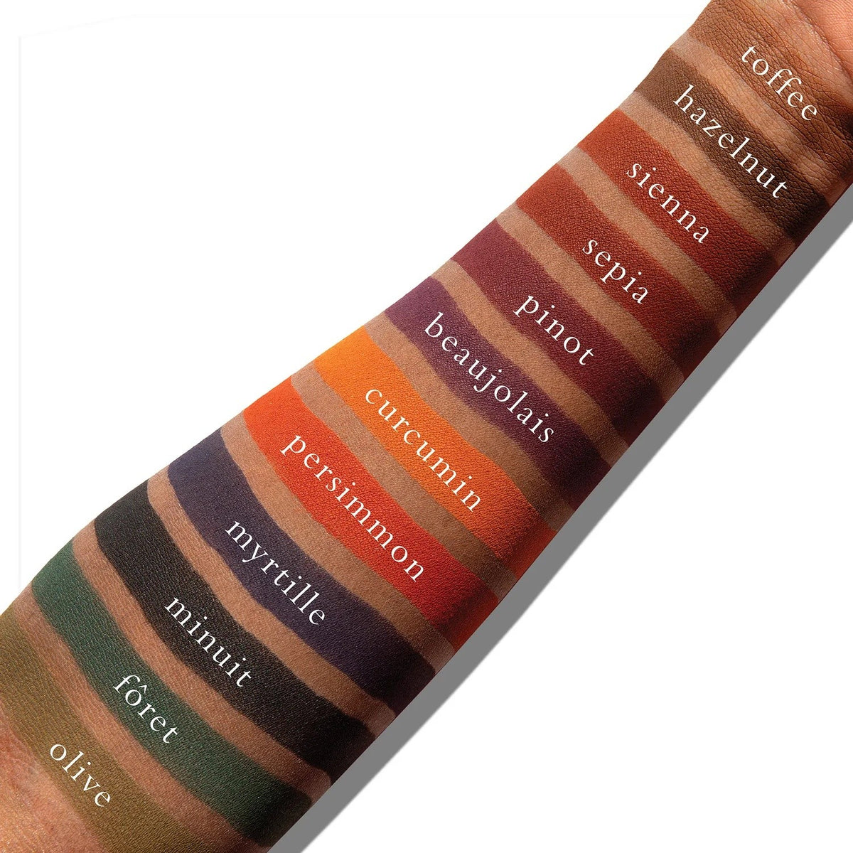 Petites Mattes Dark  Eyeshadow Palette - VISEART