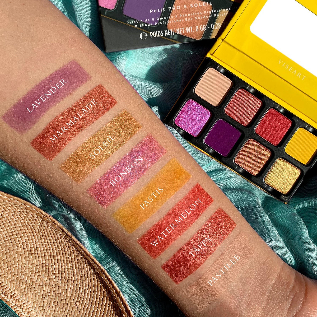 Petit Pro Eyeshadow Palette Soleil - VISEART