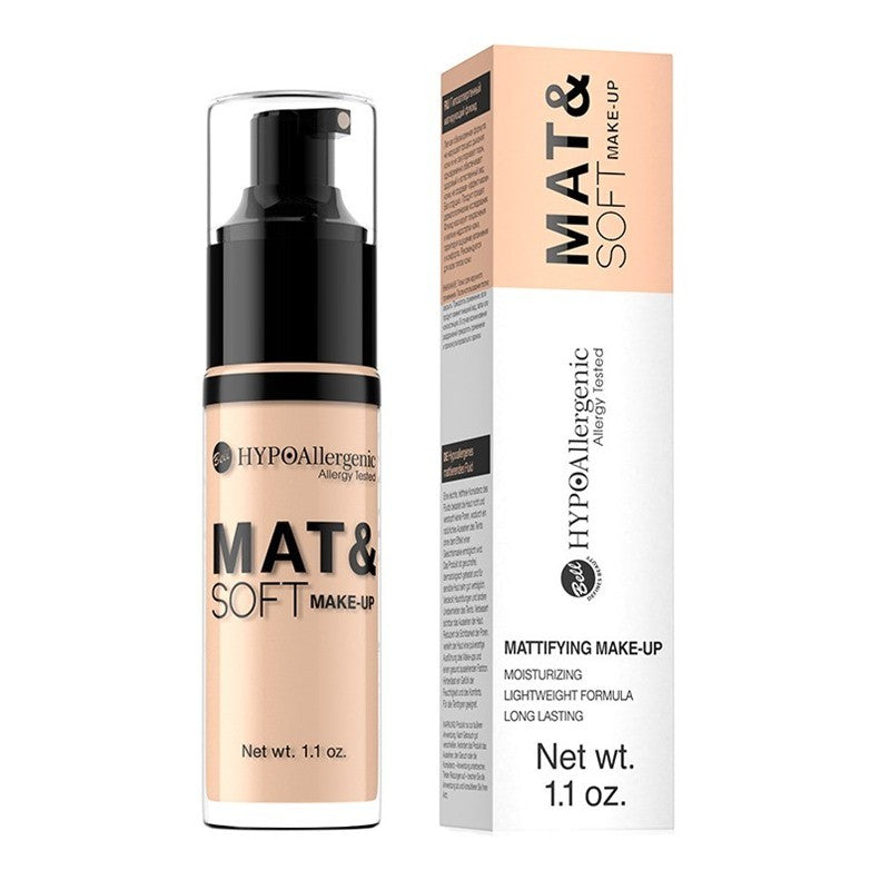 HYPO Base de maquillaje matificante hipoalergénica Mat&Soft - 01 - Bell HYPO