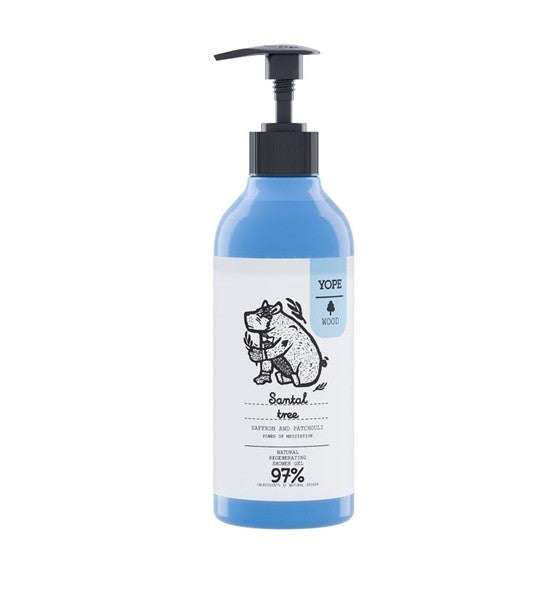 Gel de ducha natural - Sándalo - YOPE
