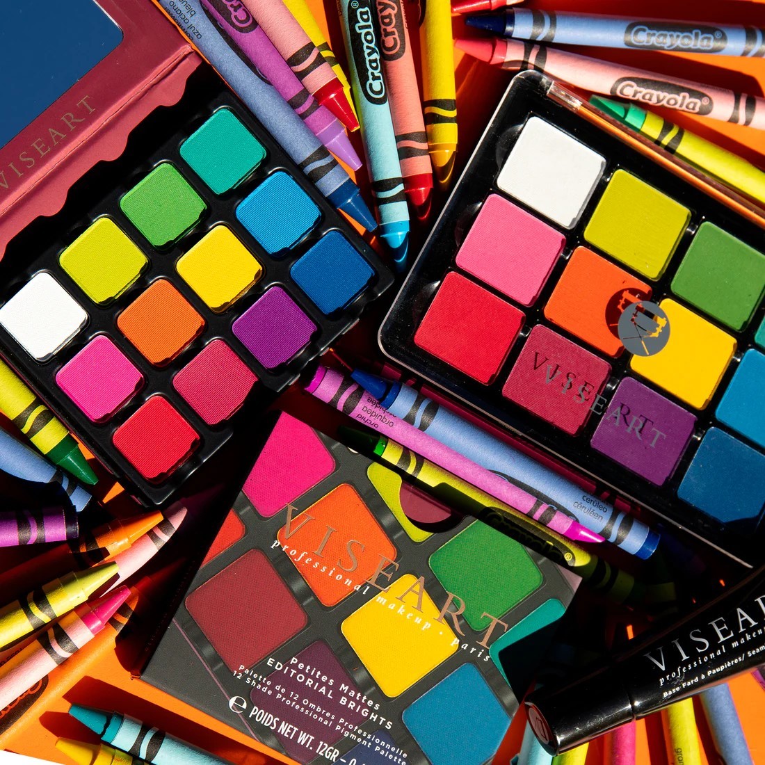 Petites Mattes Editorial Brights Pigment Palette - VISEART