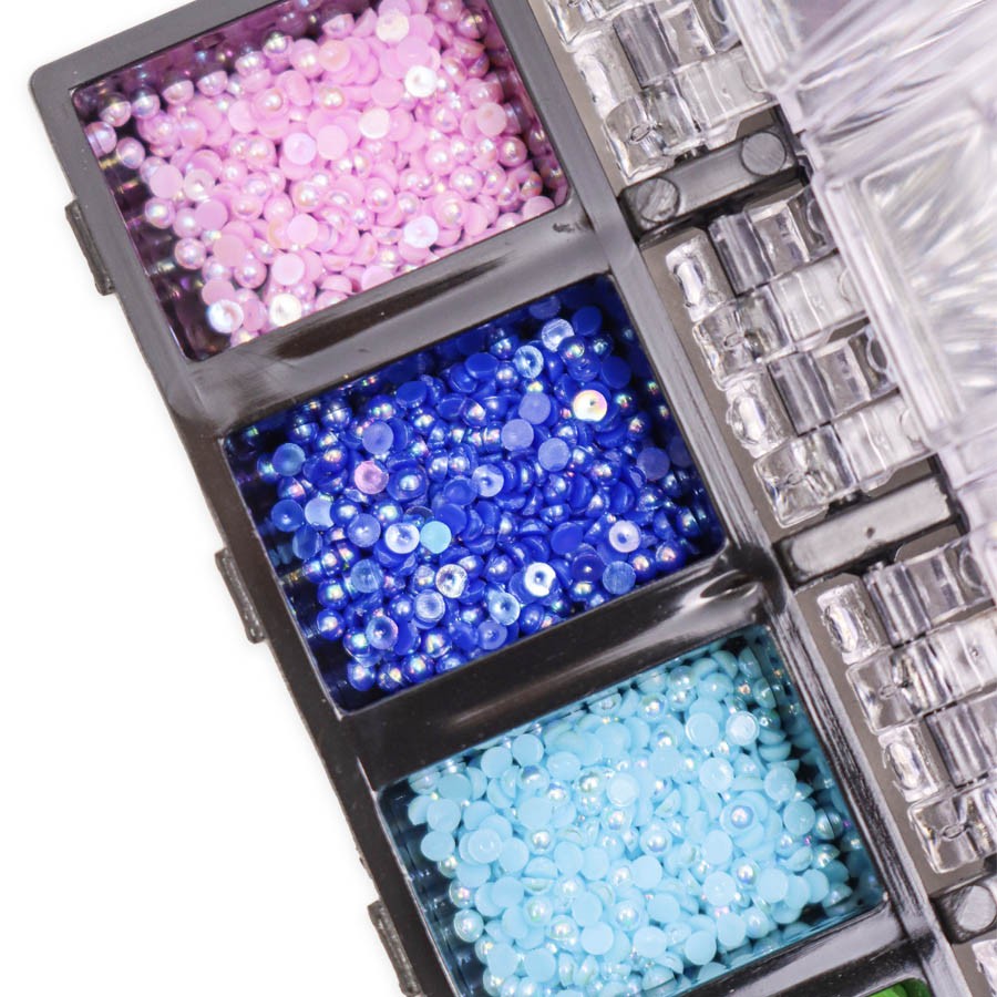 IB GLITTER - PALETA PERLAS MULTICOLOR 12 TONOS