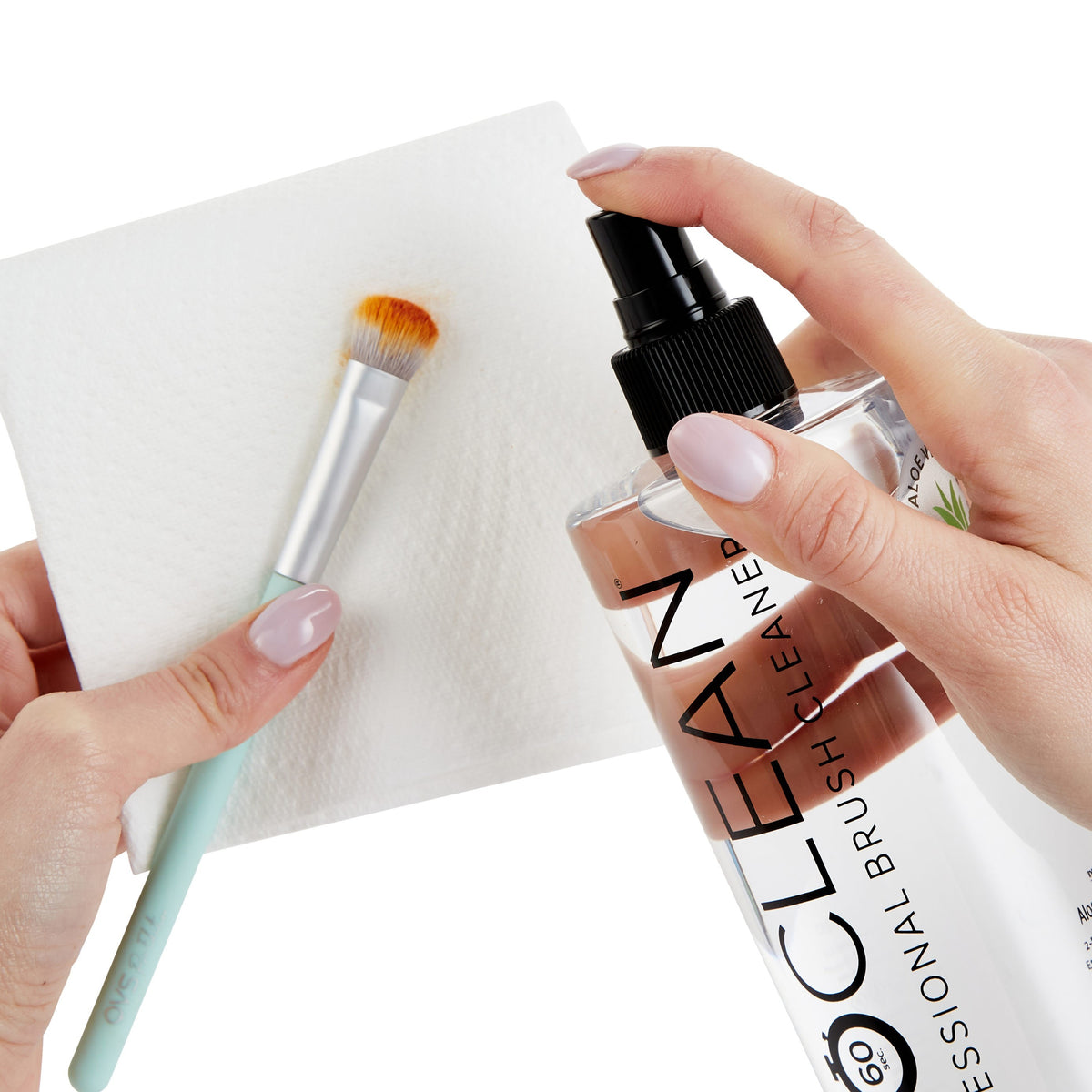 Limpiador de brochas con SPRAY 525ml - ISOCLEAN