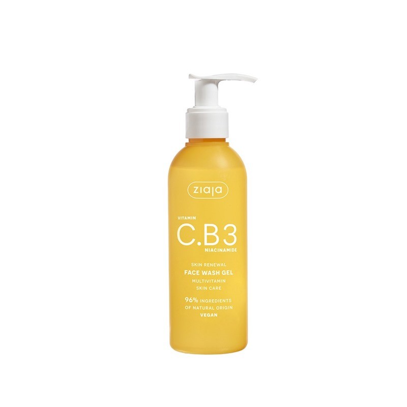 VITAMINA C.B3 NIACINAMIDA Gel limpiador facial 190 ml - Ziaja