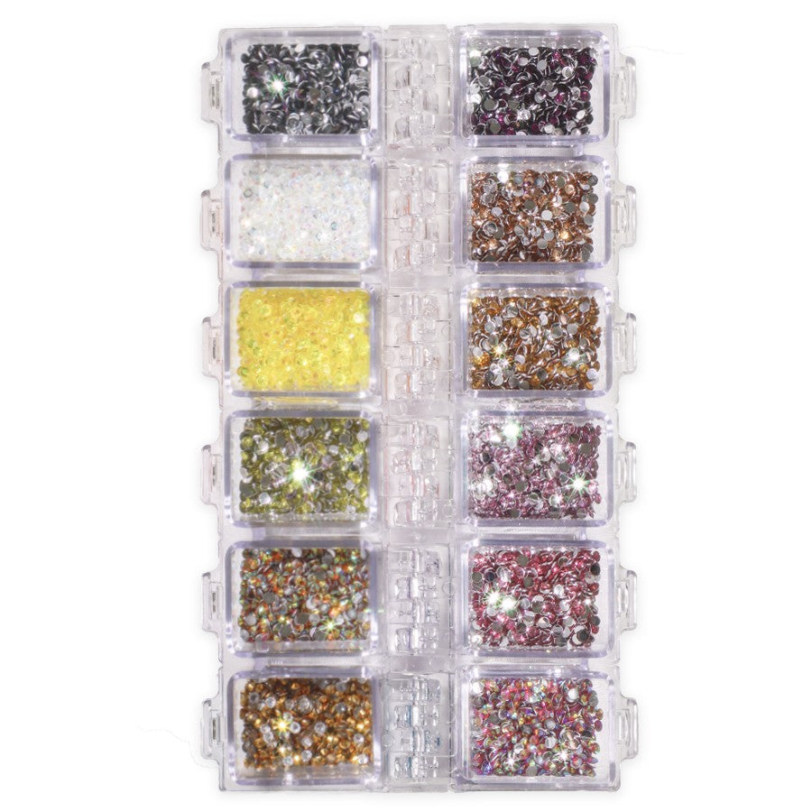 IB GLITTER - PALETA CRISTALES NATURAL 12 TONOS