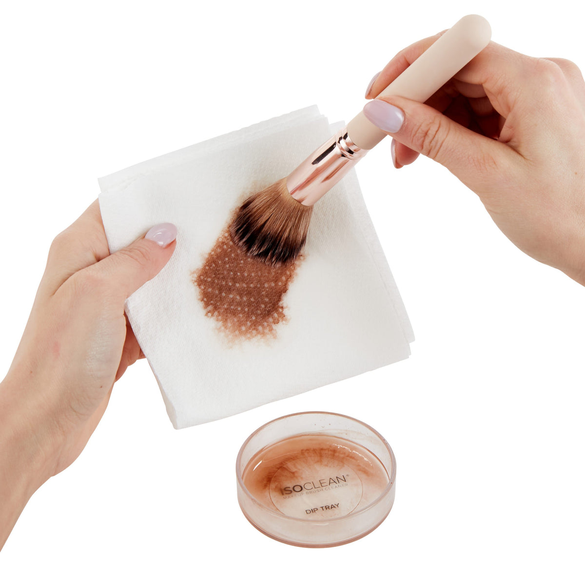 Limpiador de brochas con TAPA 275ml - ISOCLEAN
