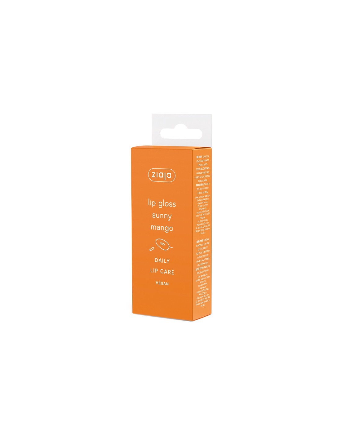 Bálsamo labial con brillo Sunny Mango 10 ml - Ziaja