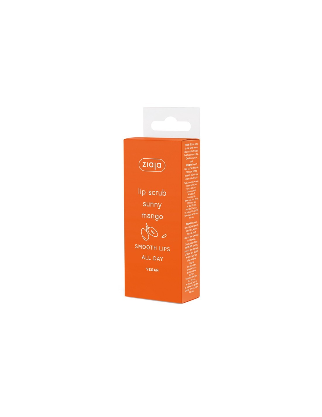 Exfoliante labial de azúcar Sunny Mango 10 ml - Ziaja