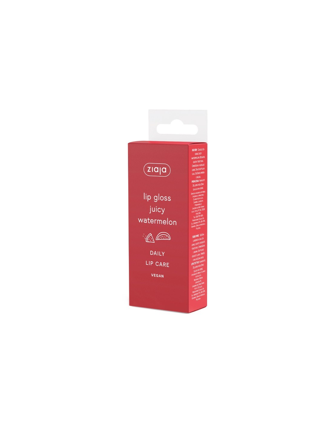 Bálsamo labial con brillo Juicy Watermelon 10 ml - Ziaja