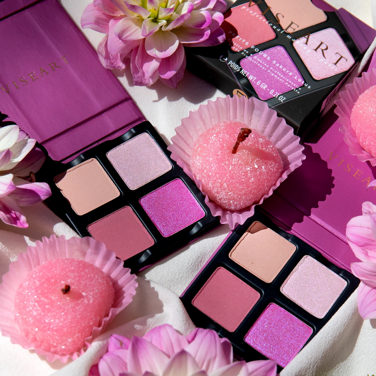 Petits Fours Pigment Palette Sakura Lotus - VISEART