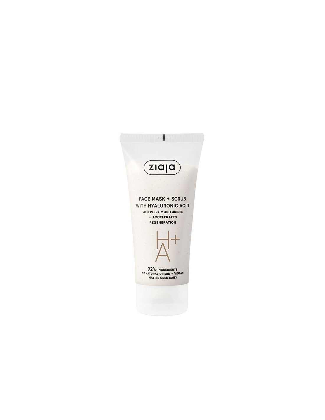 Mascarilla y exfoliante facial con ácido hialurónico 55 ml - Ziaja