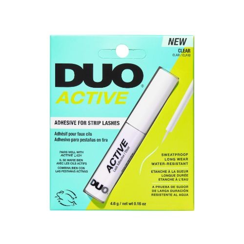 Pegamento de pestañas DUO ADHESIVO ACTIVE LASH - TRANSPARENTE