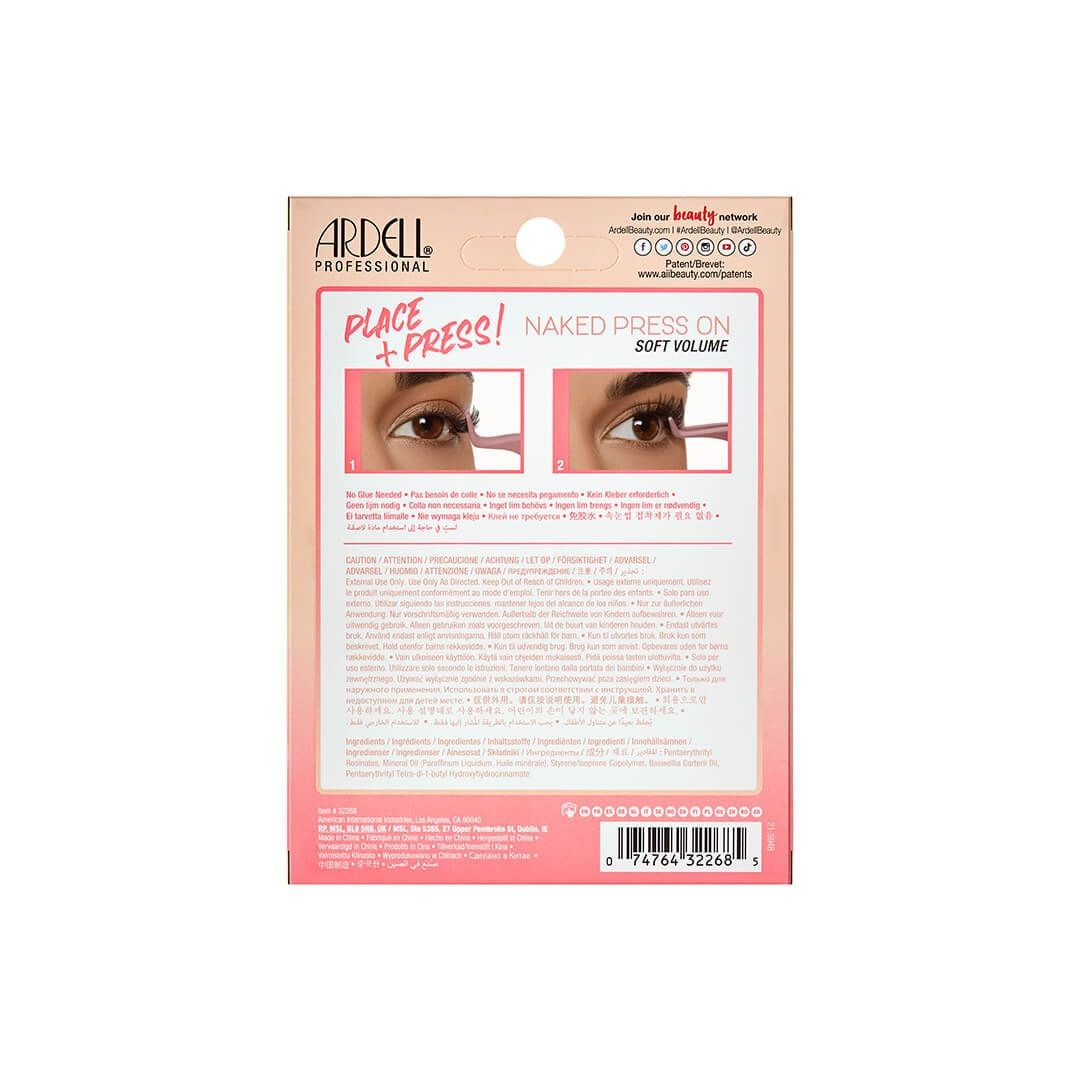 Naked PRESS ON UNDERLASH EXT. - SOFT VOLUME  - Ardell