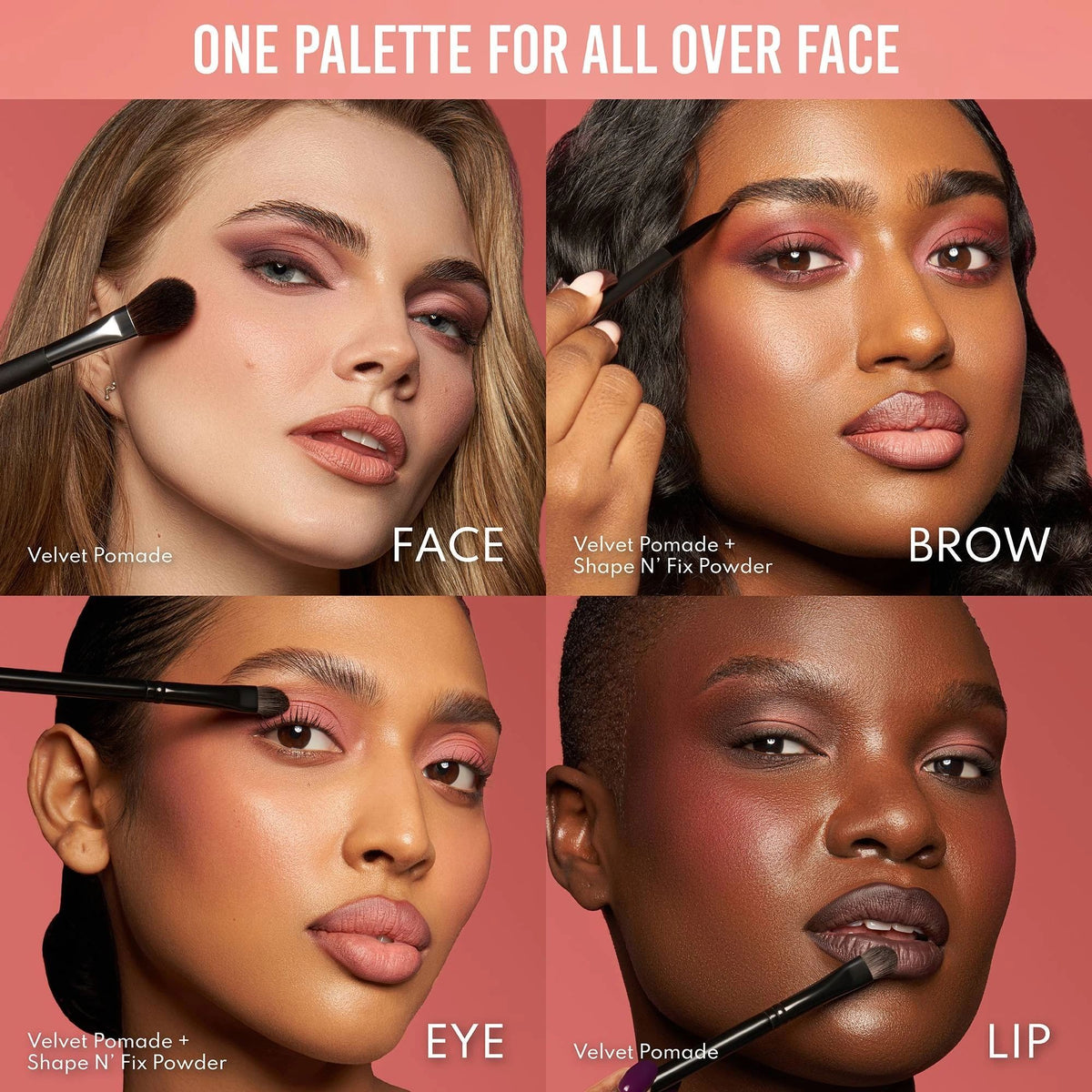 GROUNDWORK PALETTE BLOOMING ROMANCE - DANESSA MYRICKS BEAUTY