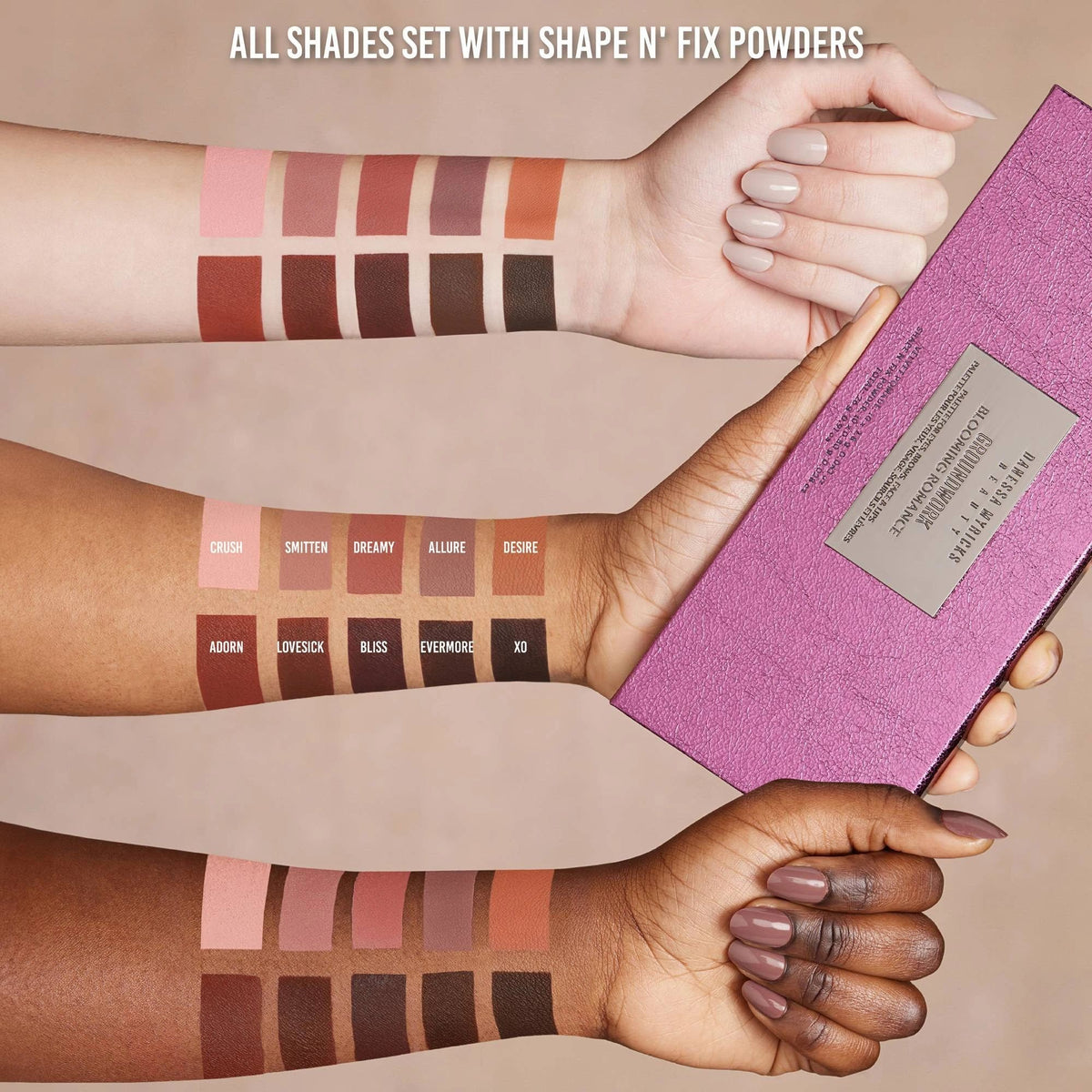 GROUNDWORK PALETTE BLOOMING ROMANCE - DANESSA MYRICKS BEAUTY