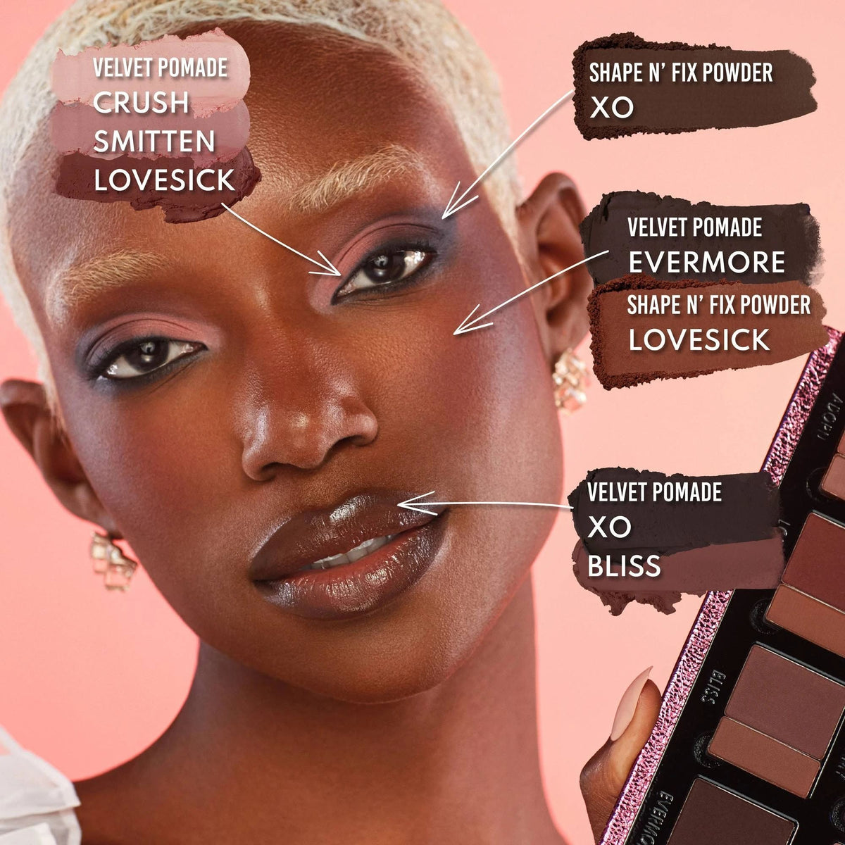 GROUNDWORK PALETTE BLOOMING ROMANCE - DANESSA MYRICKS BEAUTY