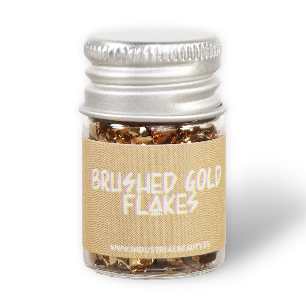 IB GLITTER - BRUSHED GOLD FLAKES 6ML