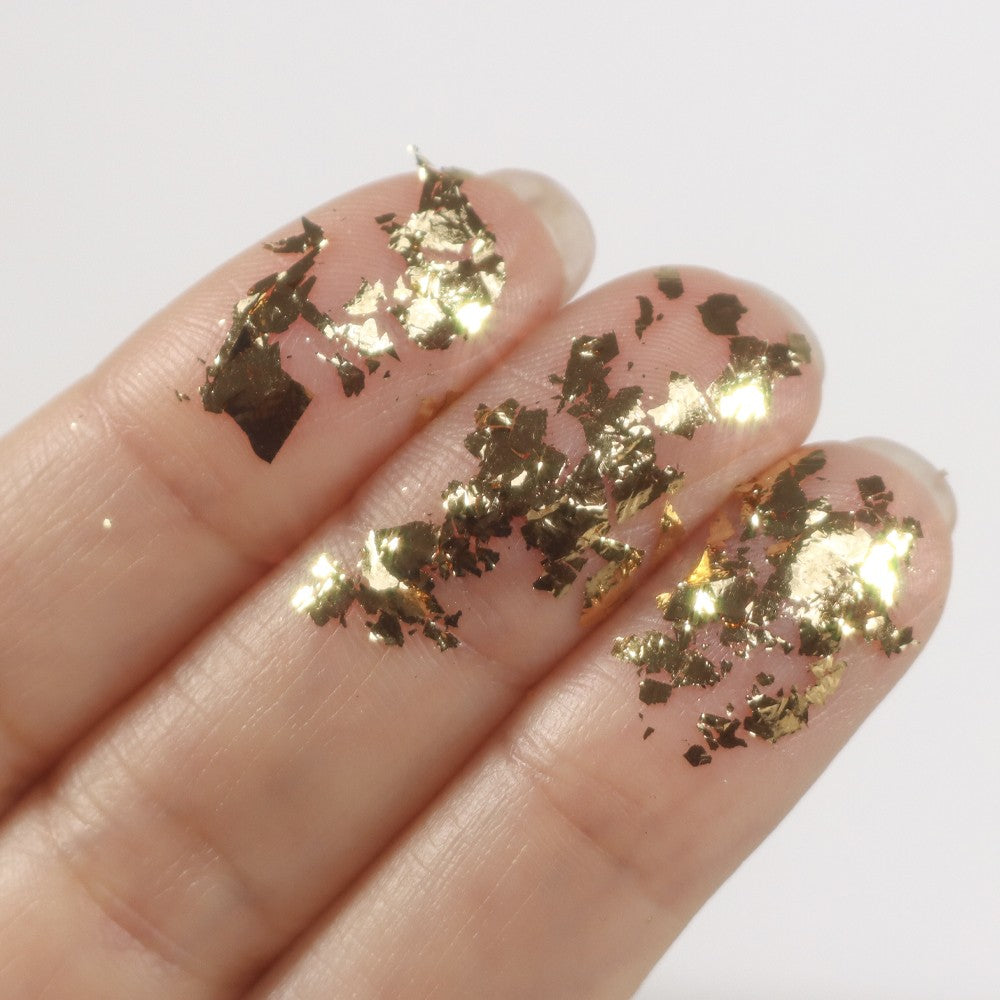 IB GLITTER - BRUSHED GOLD FLAKES 6ML