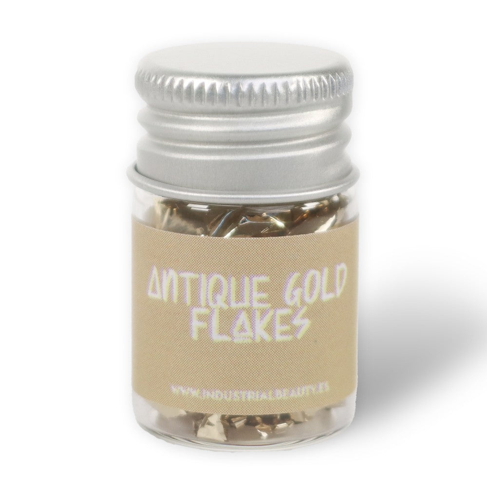 IB GLITTER - ANTIQUE GOLD FLAKES 6ML