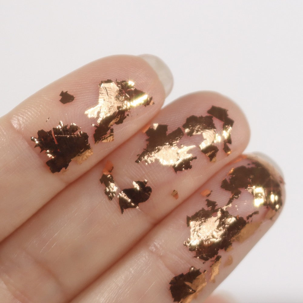 IB GLITTER - ROSE GOLD FLAKES 6ML