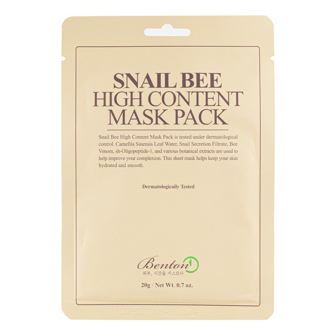 Snail Bee High Content Mask - Benton