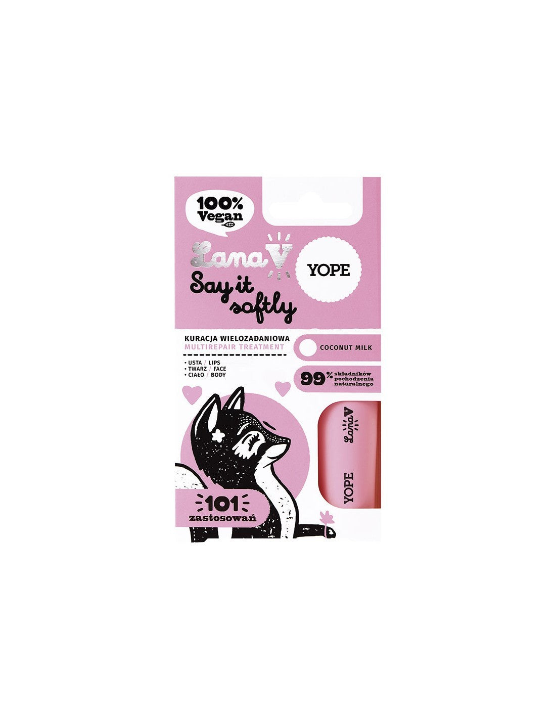 Tratamiento labial natural multifunción - Say it Softly - YOPE