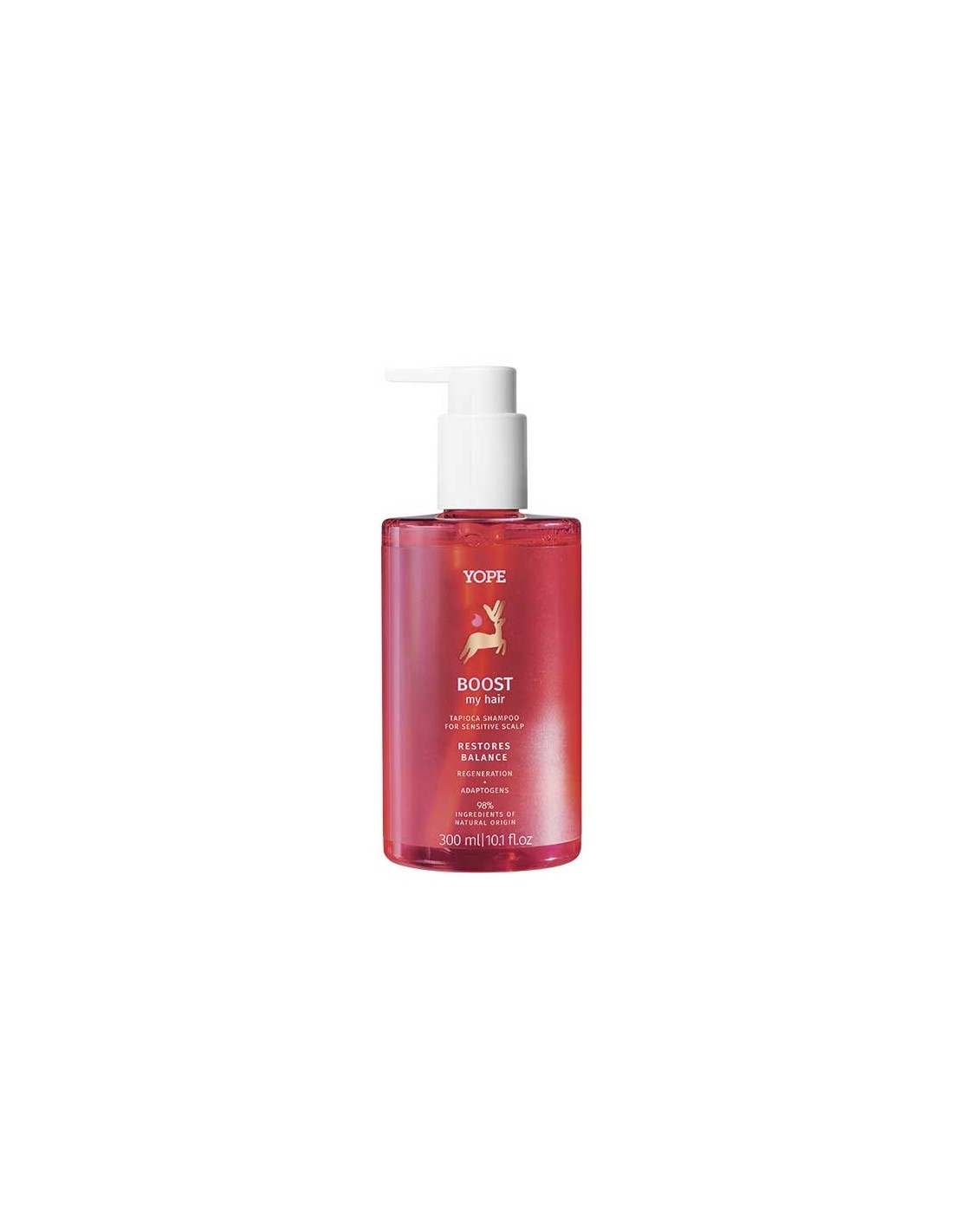 Champú natural con tapioca para cuero cabelludo sensible - BOOST my hair - YOPE
