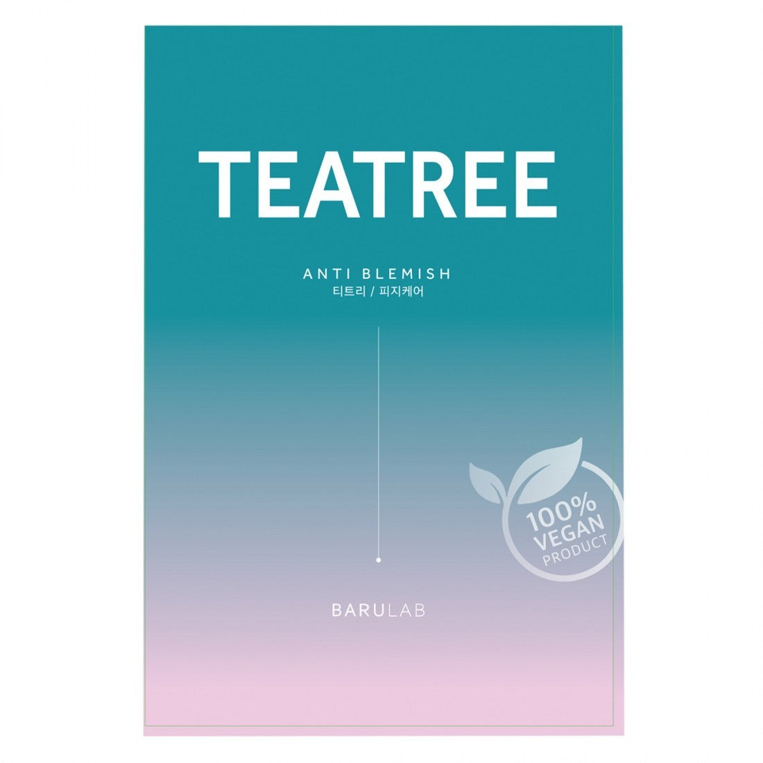 The Clean Vegan Mask - Tea Tree - Barulab