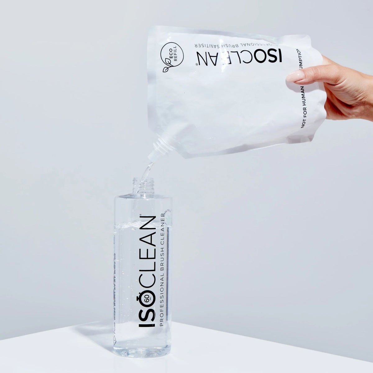 Recarga limpiador de brochas 525ml Original - Isoclean