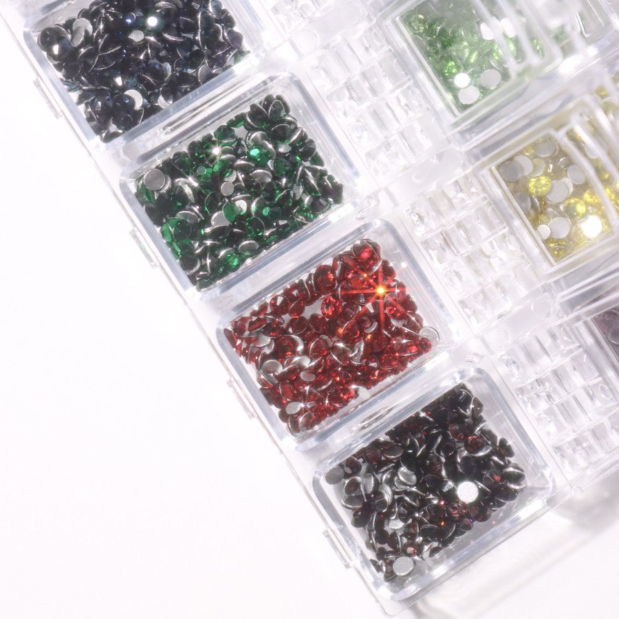 IB GLITTER - PALETA MIX CRISTALES MULTICOLOR 12 TONOS